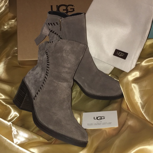 UGG Shoes - UGG Women’s Fraise Whipstitch Booties -Price Firm-